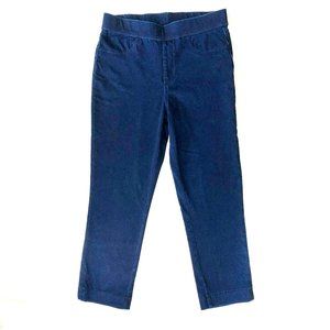 Time and Tru High Rise Stretch Skinny Fitted Blue Denim Capris Jegging Womens